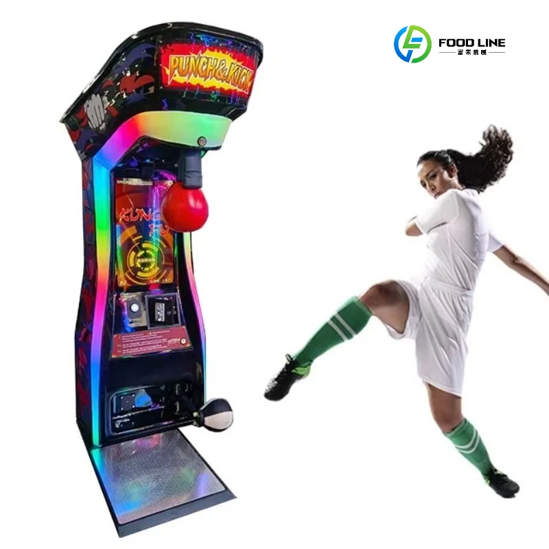 2026 Hot Sale FL Wholesale Coin Operated Punch and Kick Boxing Game Machine Arcade Customized