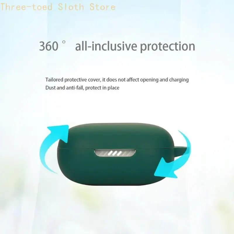 Silikonhülle Wireless Headset Protector Wasserdichtes Gehäuse für LiveFlex E74A – Detail 7