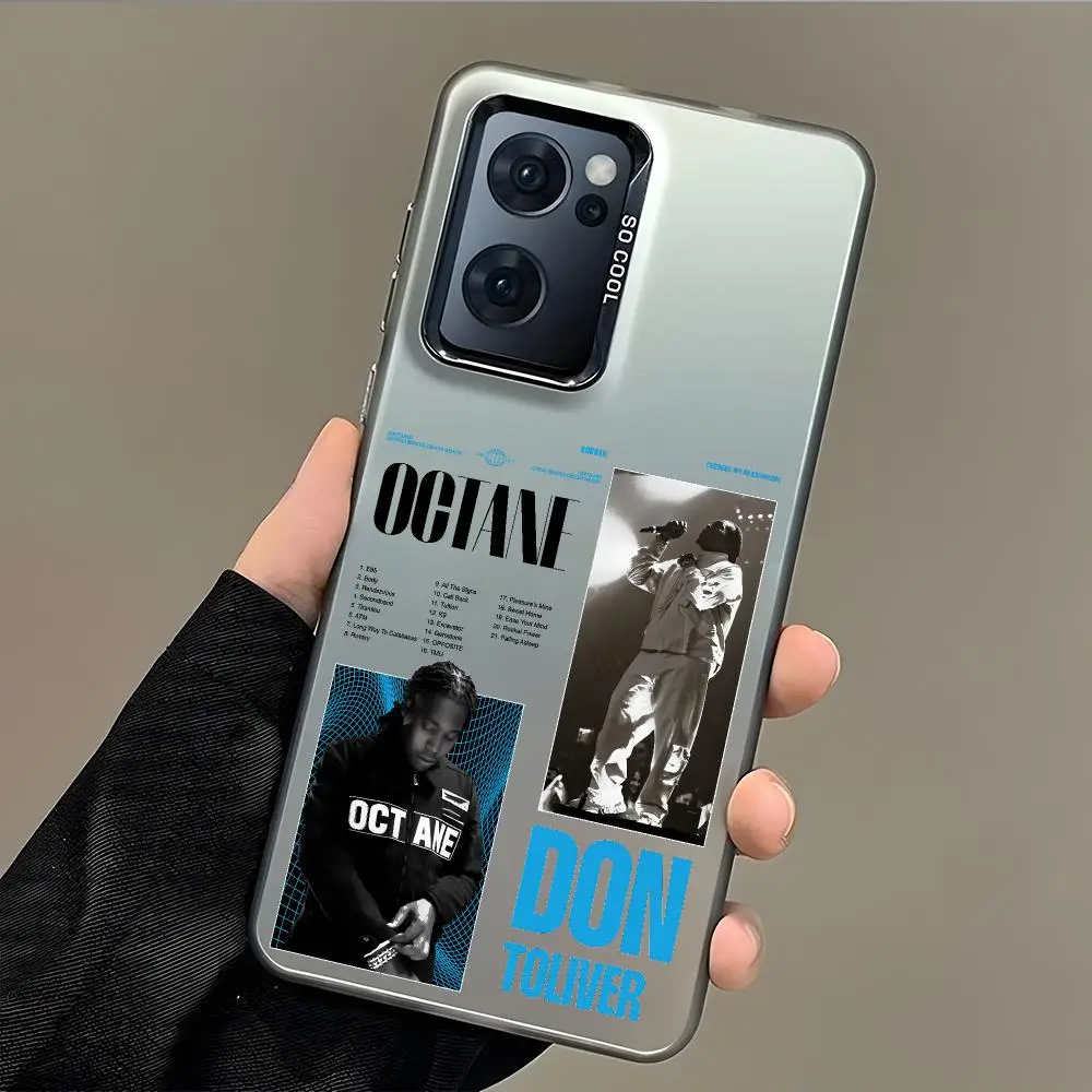 Rapper Singer D-Don Toliver Phone Case For Samsung Galaxy S25 Edge S24 S23 S22 S21 S20 Ultra Funda Silicone Silver Phone Case