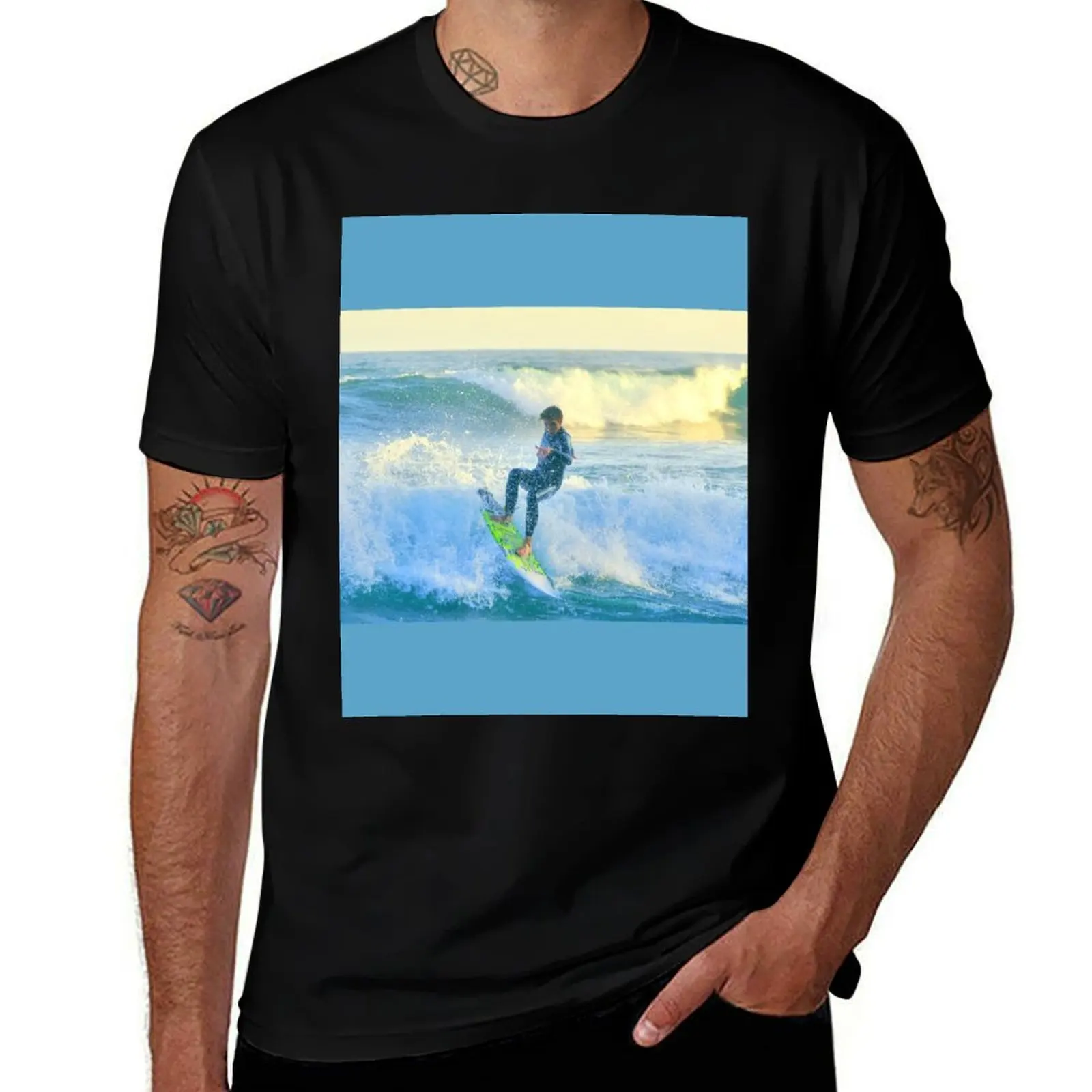 

Beach cotton men T-Shirt t for man Laguna Rockpile shirts tshirt cotton 100% soft t man for shirts Surf