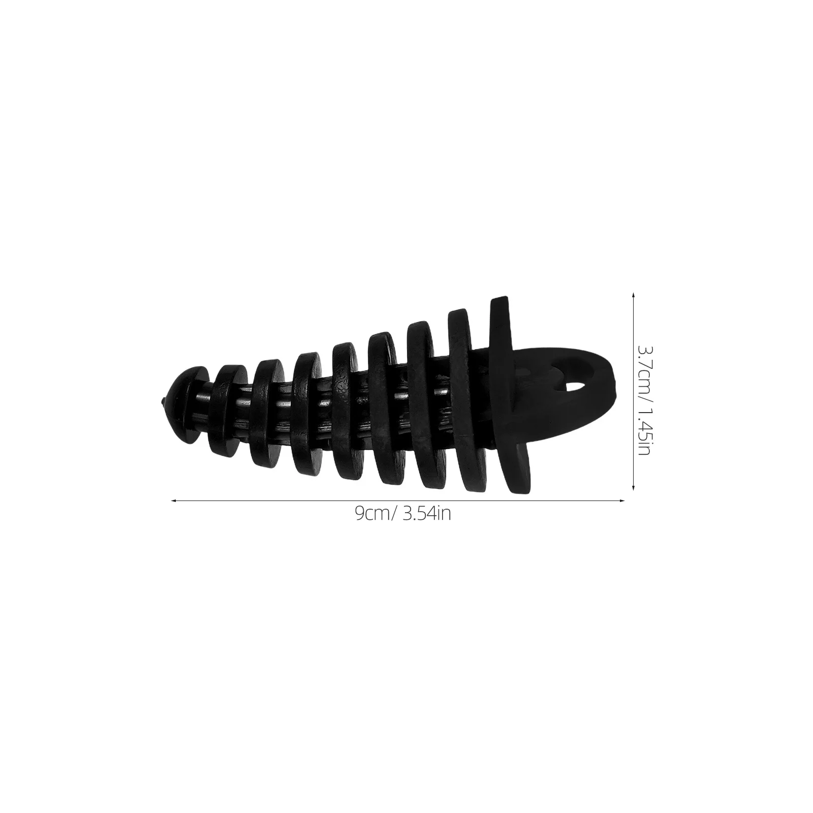 

2Pcs Exhaust Pipe Plug Rubber Tailpipe Stopper Motorcycle Accessories Waterproof Colored Modification Parts Stable Durable