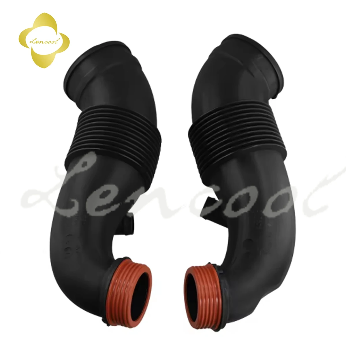 

2 pcs Brand New High Quality Engine Air Intake Hose 13717638569 13717638568 For BMW F15 F16 X5 X6