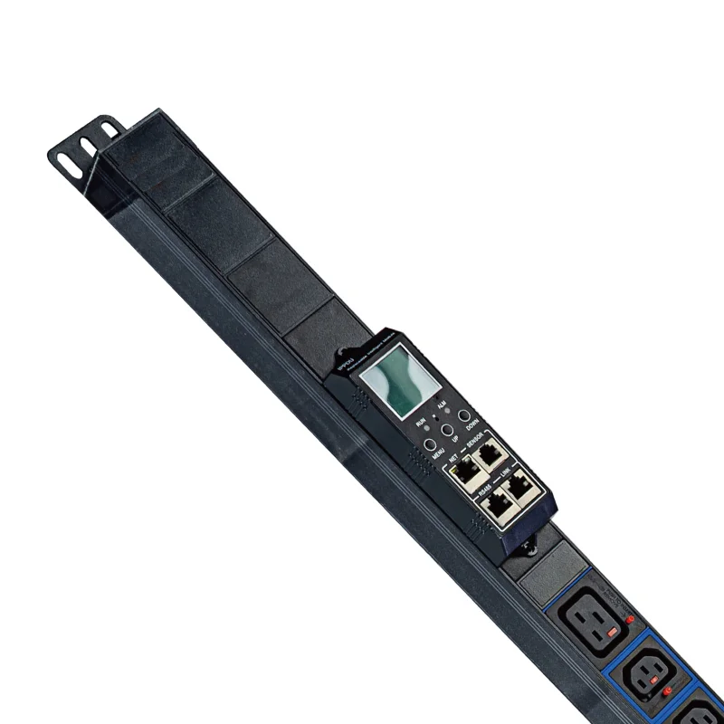 Pdu Power Socket GWGJ Anti Tripping Smart PDU 21 Outlets Multiple Socket 250v 60amp 15KW 32A 8kw IEC C13 C19 Vertical PDU