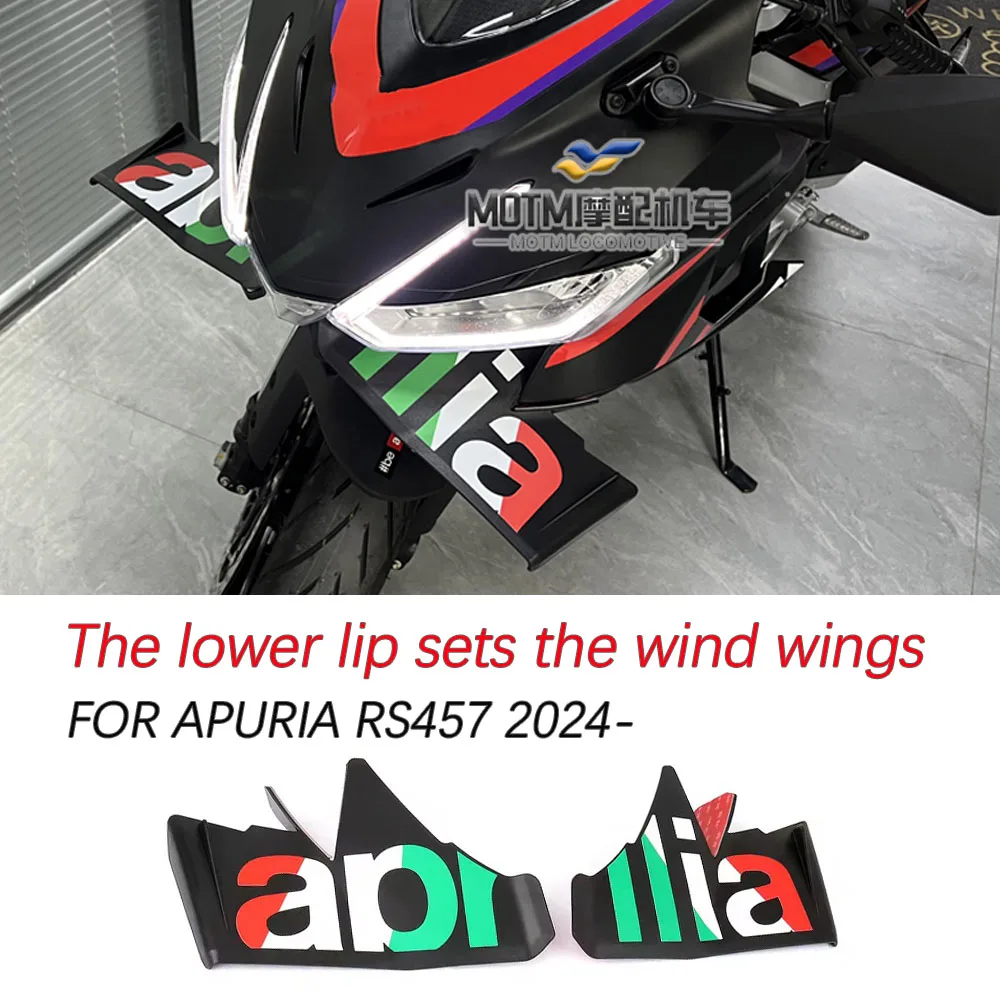 

FOR Apulia RS457 Modified Lower Lip Wing Lower Deflector 2024 Models-