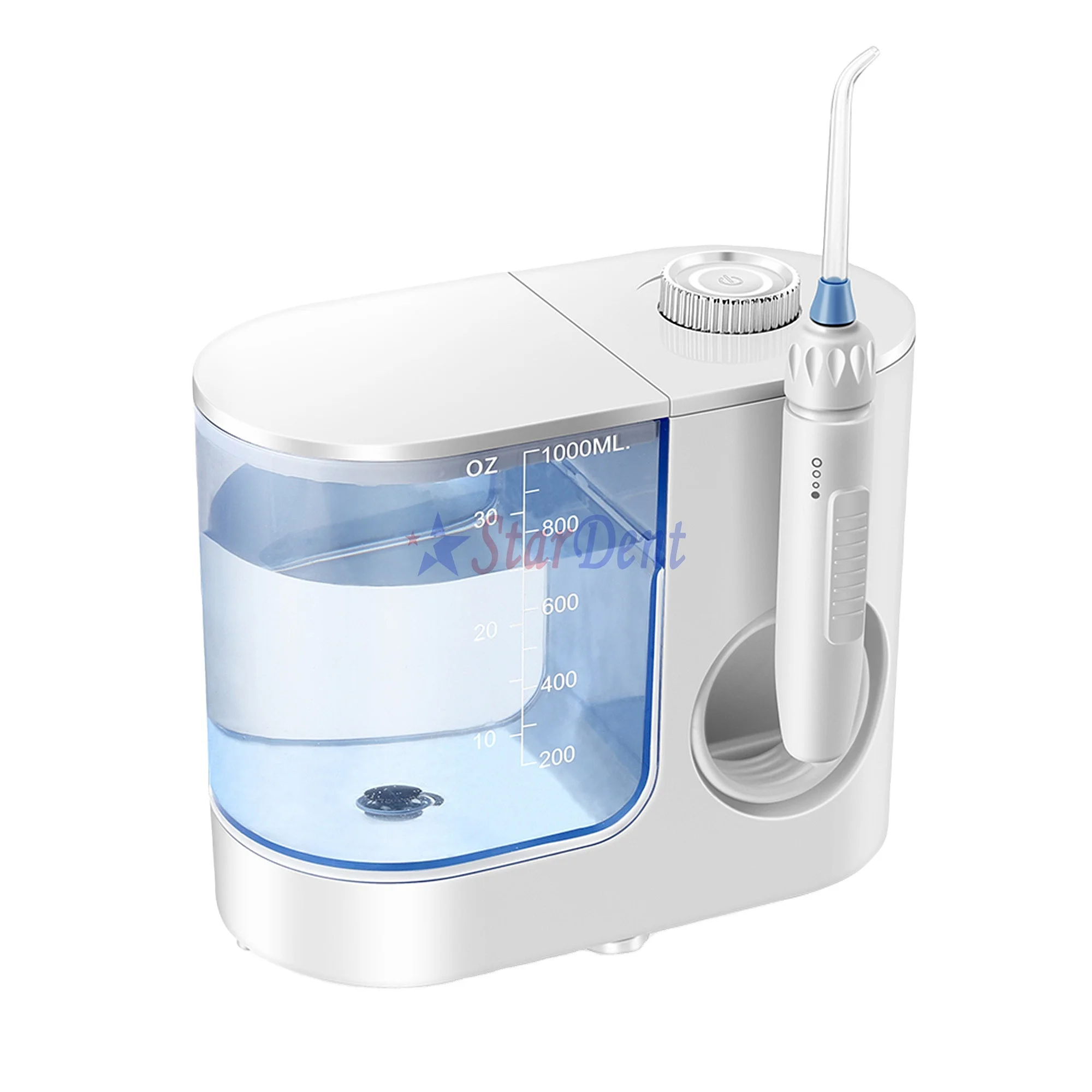 Oral Irrigator Water Flosser with LED Display, Waterproof Dentals Irrigator for Home Use, Portable Teeth Cleaner
