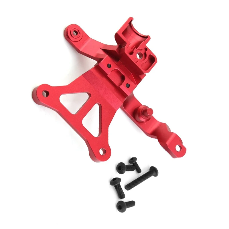 For Traxxas1/5 X-Maxx Large X Metal Front Steering Protection Bracket, Toy Car Parts Red