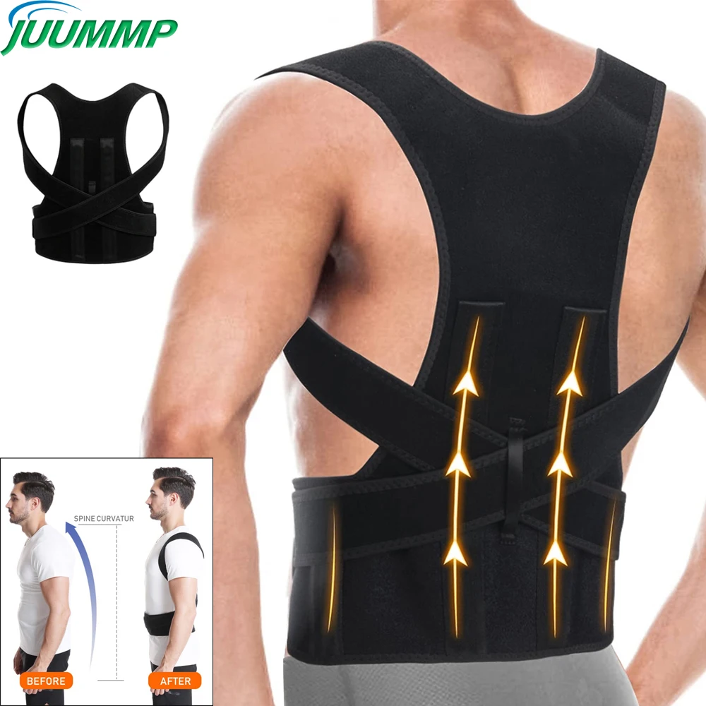 Spine Posture Corrector Protection Back Shoulder Posture Correction Band Humpback Back Pain Relief Back Brace Straightener