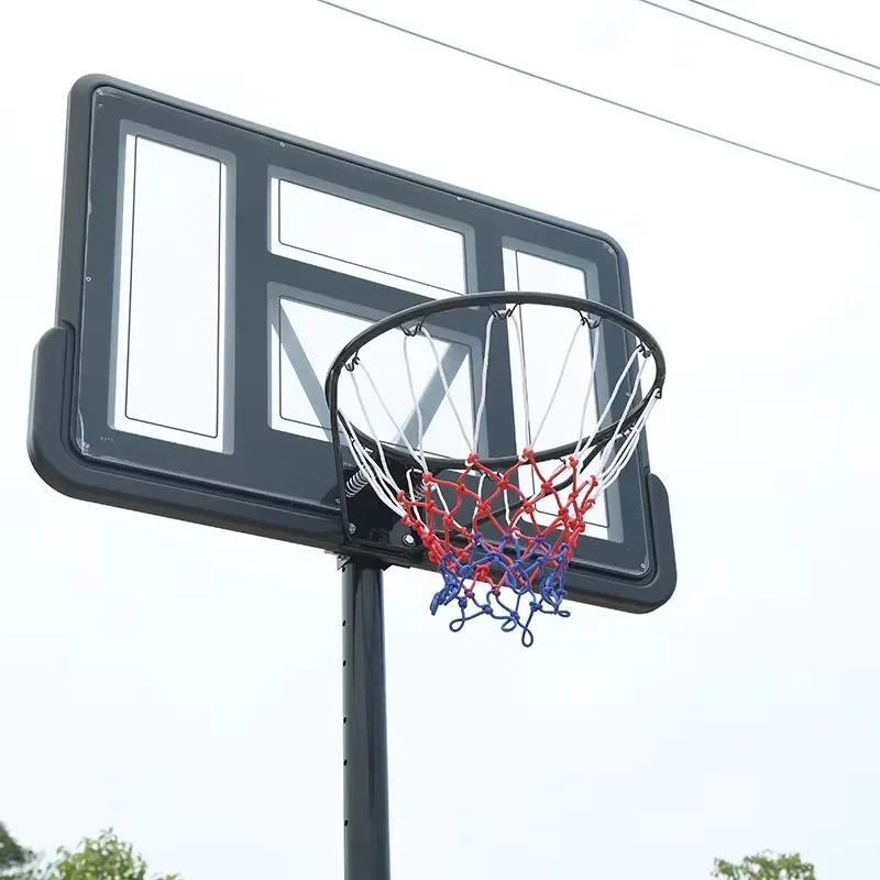 

2026 Metal Basketball Stand Adjustable Height Portable Ideal For Adults Court Equipment And Professional Outdoor Training