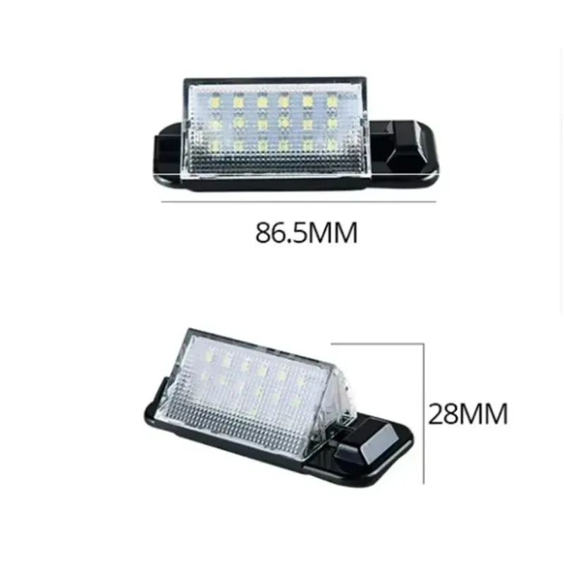 جديد لسيارة لمبة خلفية التصميم ل 318i/320i/M3 E36 1992 1993 1994 1995-1998 63261387047 2 قطعة LED رقم لوحة ترخيص ضوء