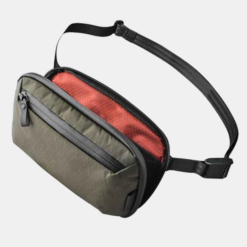 Commuter versatile casual solid color crossbody bag