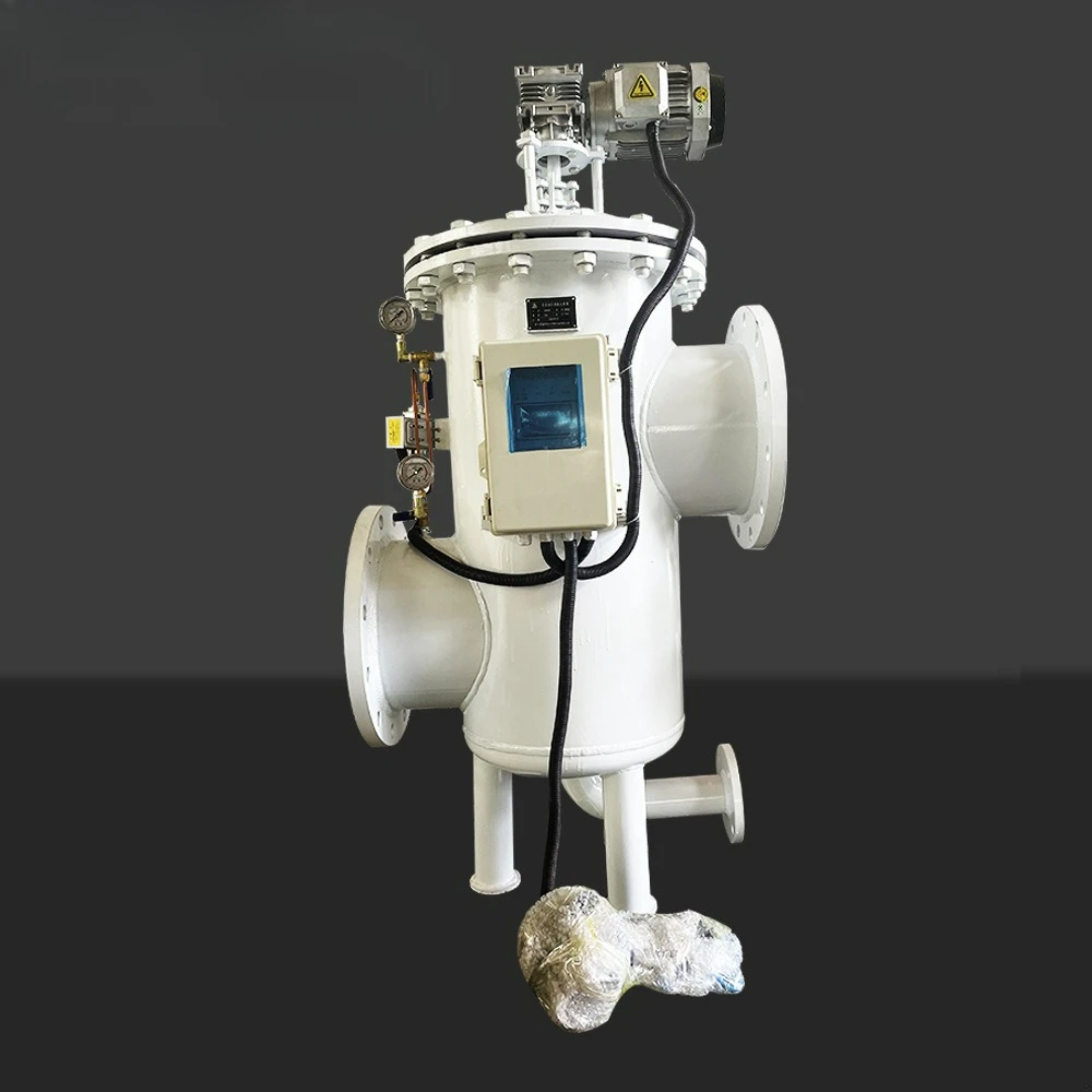 ไส้กรองแปรงทําความสะอาดตัวเองอัตโนมัติ เครื่องกรองน้ําเสียและปนเปื้อนอัตโนมัติอย่างรวดเร็ว