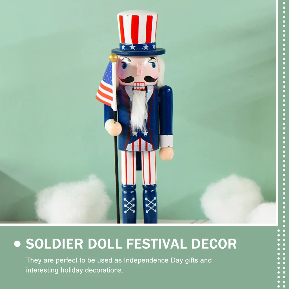 

Adorn Independence Festival Day Nutcracker Decor Party Ornament Festival Home Decor