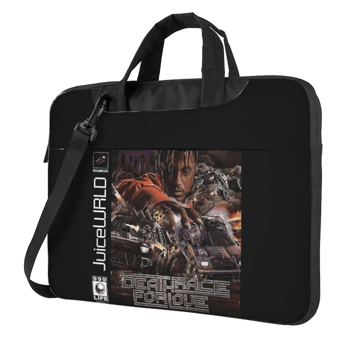 

JuiceWrld Death Race Love Wall Crossbody Сумка для ноутбука Чехол для компьютера 13, 14, 15,6-дюймовый чехол для ноутбука Macbook Pro Lenovo