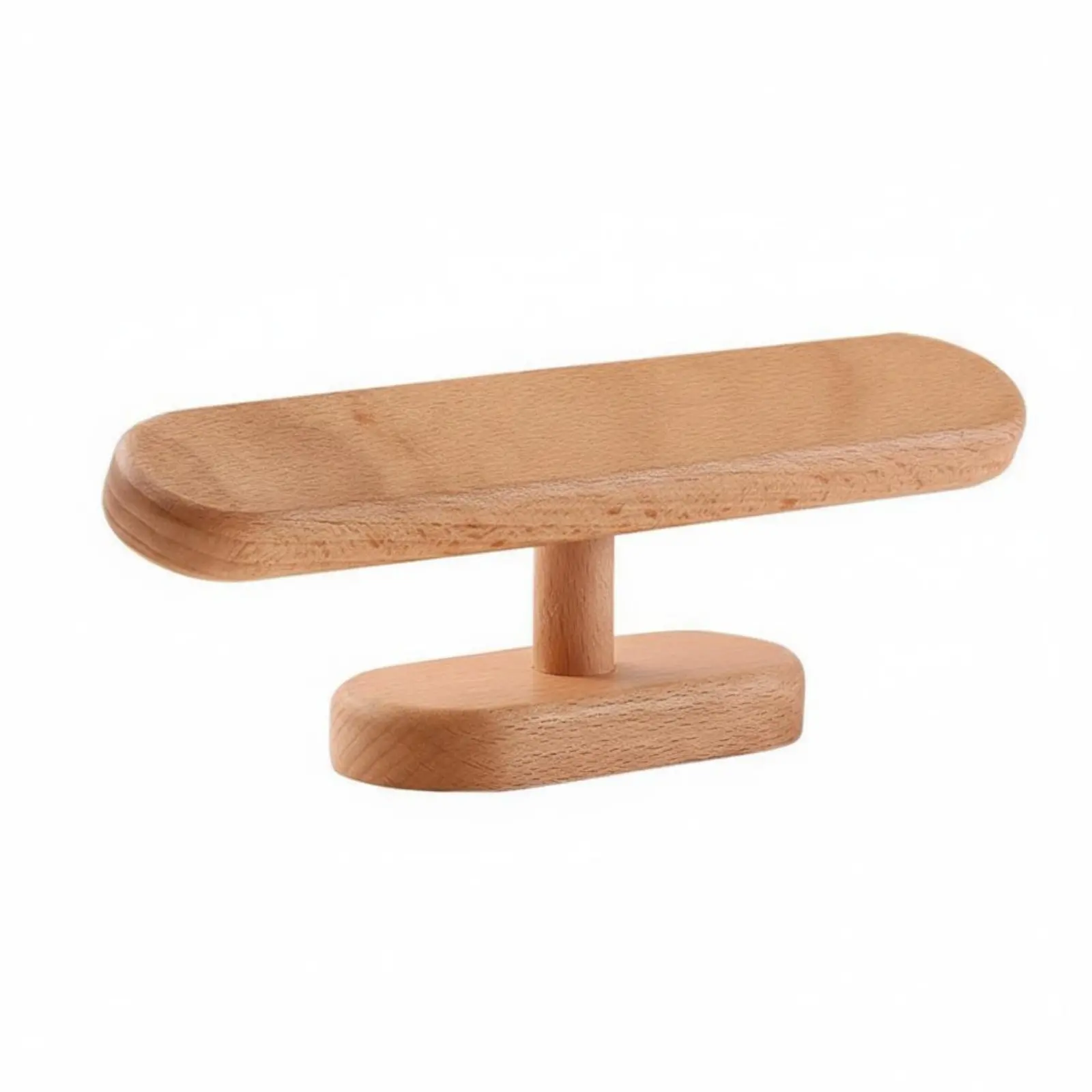 Soporte de madera para reloj, barra horizontal de madera resistente, expositor de joyería, soporte de madera para reloj, soporte versátil para pulseras, diseño elegante