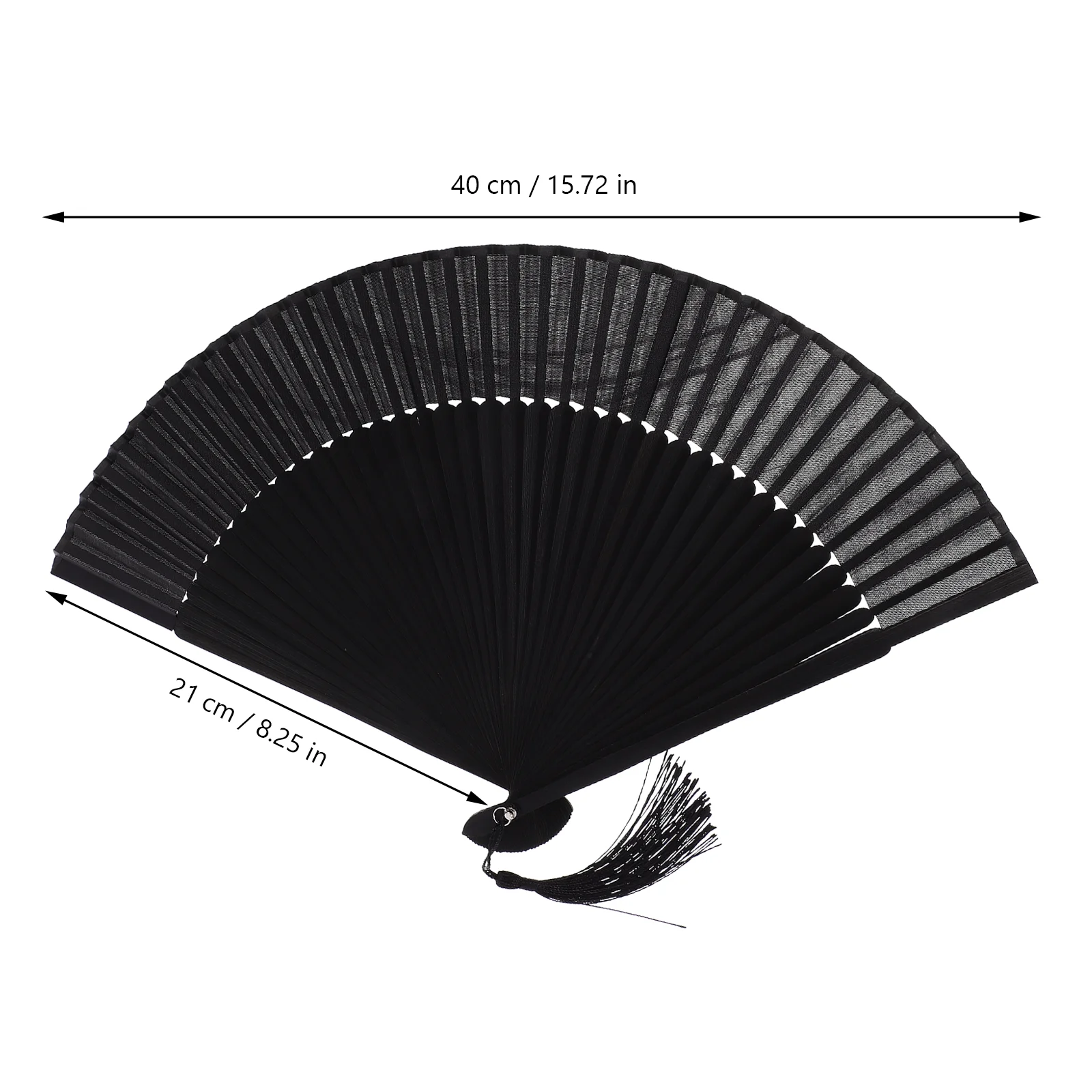 Fan Folding Hand Handheld Chinese Men Foldable Large Oriental Cloth Fabric Japanese Fans Held Adults For Fanchinese