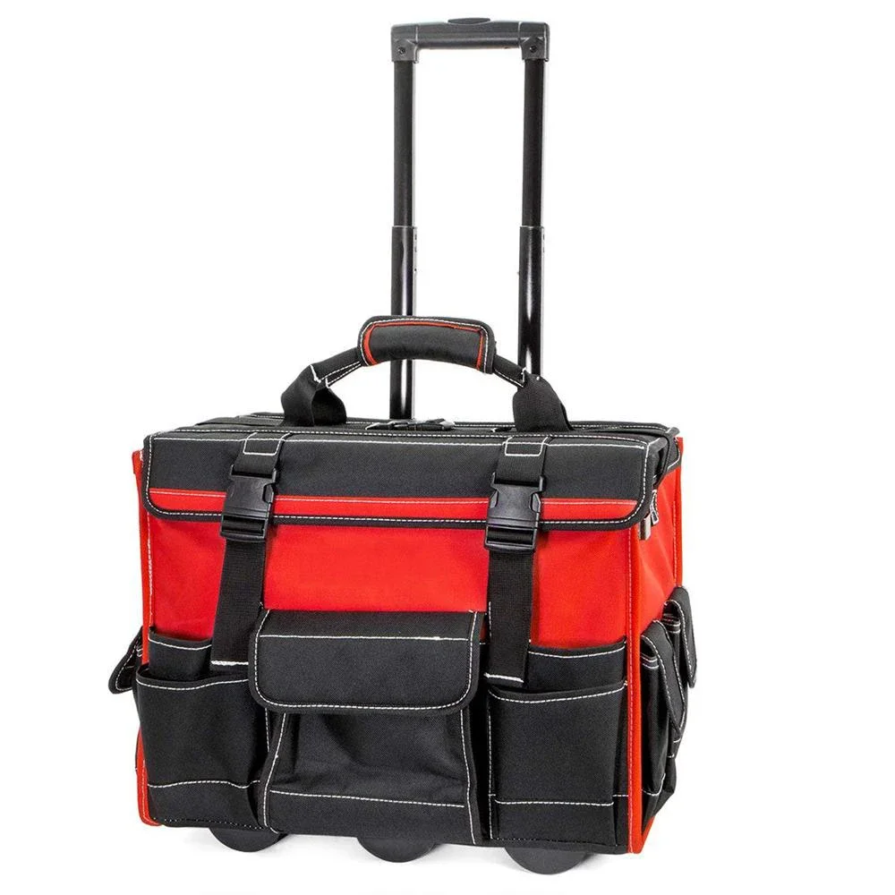 Heavy Duty Custom Made Networking Quality Rolling Trolley Tool Backpack Bags With Wheels