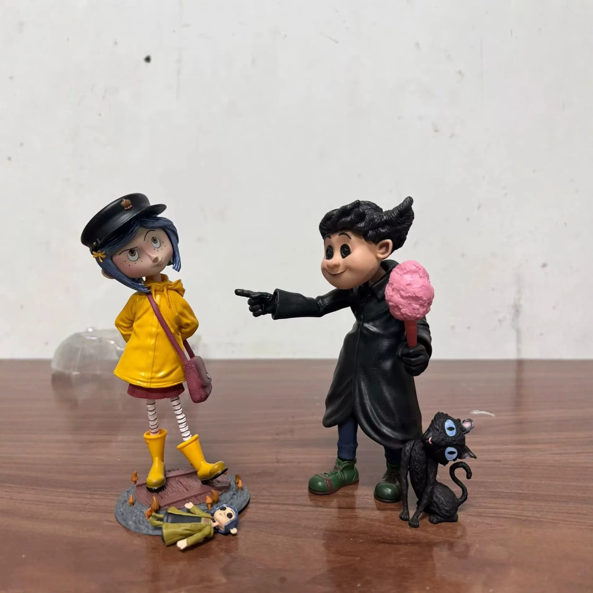 Coraline Wybie Actionfigur Sammlerstück Statue Handgefertigtes PVC-Modell Schreibtischdekoration Geschenk für Anime-Fans – Detail 4