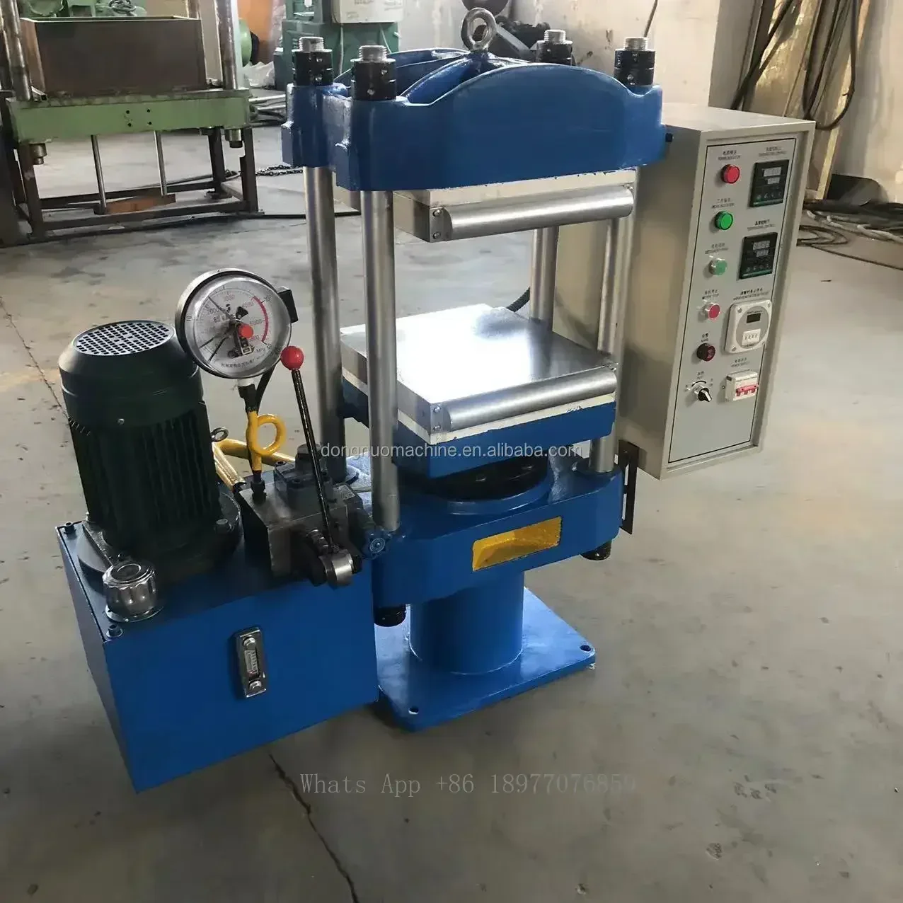 Plate Vulcanizing Press/lab Vulcanizer Press/High Performance Rubber Press Flat Vulcanizer Automatic Vulcanizing Machine