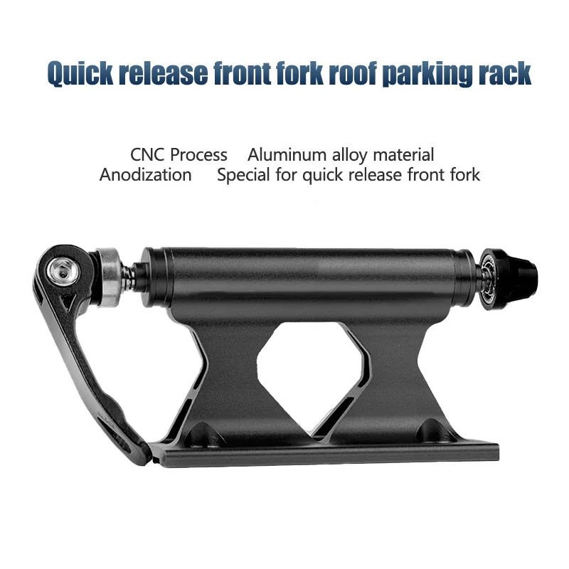 Bicycle Rack Carrier For Car Roof Holder Road Bike Front Fork Quick Release Fixed Clip Mount SUV Modified Parking Rack Bracket