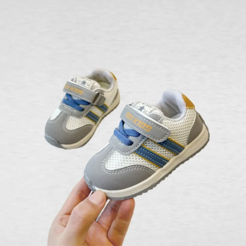 

2026 Spring Autumn New Children's Breathable Casual Sports Shoes Boys Girls Hollow Mesh Shoes Babies Soft soled Sneakers