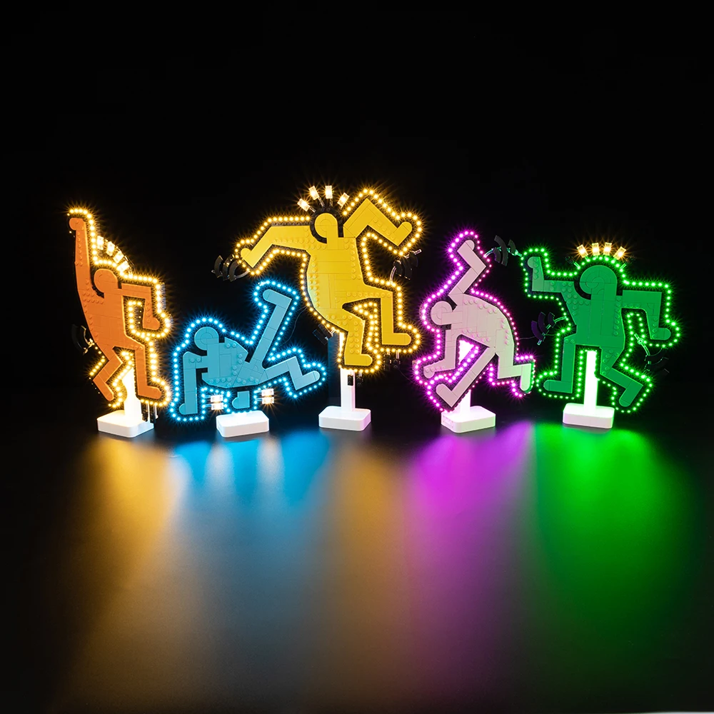 

Lighting Set For LEGO Dancing Figures RC Version Not Include Building Block (Only Led Light Kit)