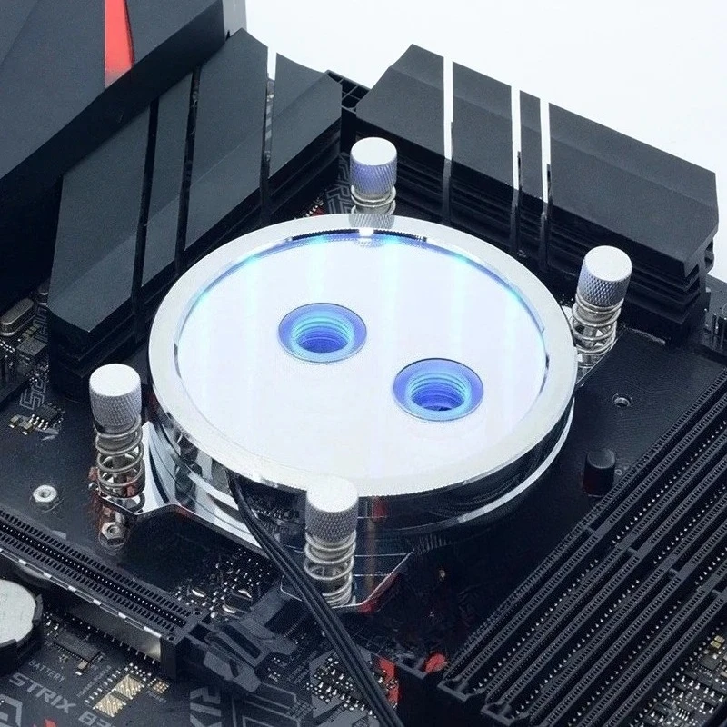 Computer water cooling head