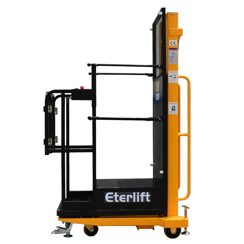 Order Picker Platform Lift 200kg semi electr aerial order picker