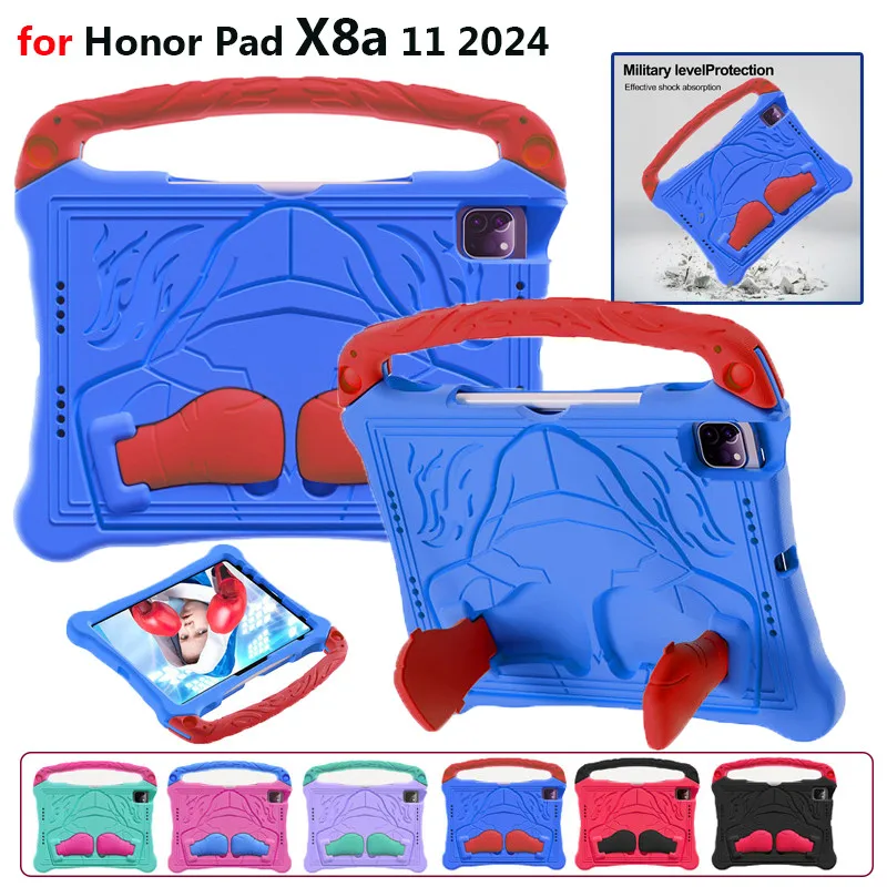 

Case For Huawei Honor Pad X8 a 11 Inch 2024 NDL-W09 PadV7 Pro Tablet 11 Case Eva Kids Safe Shockproof Stand Tablet Cover Casing