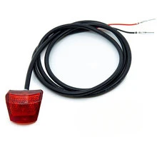 Suministro directo del fabricante de accesorios para scooters eléctricos, venta al por mayor, adecuado para luz trasera Kukirin G2Pro, longitud de 80cm