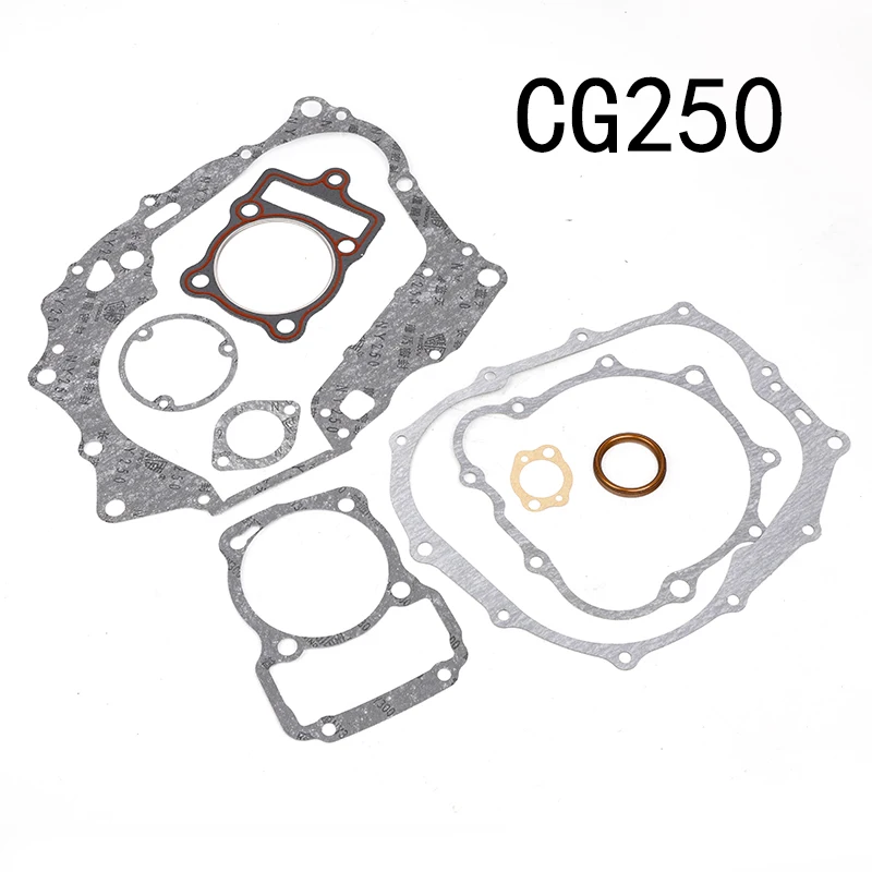 Motorcycle Cylinder Head Gasket Set Moped Scooter For CG125 XR125L CG150 CG175 CG200 CG250 CG300 CG350gasket