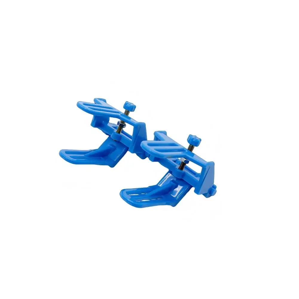 

10pcs Dental Blue Occlusal Frame Plastic Small Articulator Combined Jaw Frame Dentistry Lab Tool for Denture Model Making