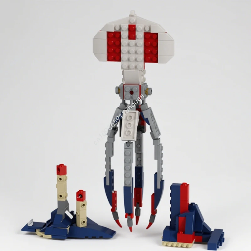 

176pcs MOC Heidi the Ghost Squid/Bigfin Squid Building Blocks DIY Assemble creative idea Education Brick Christmas toy Gift