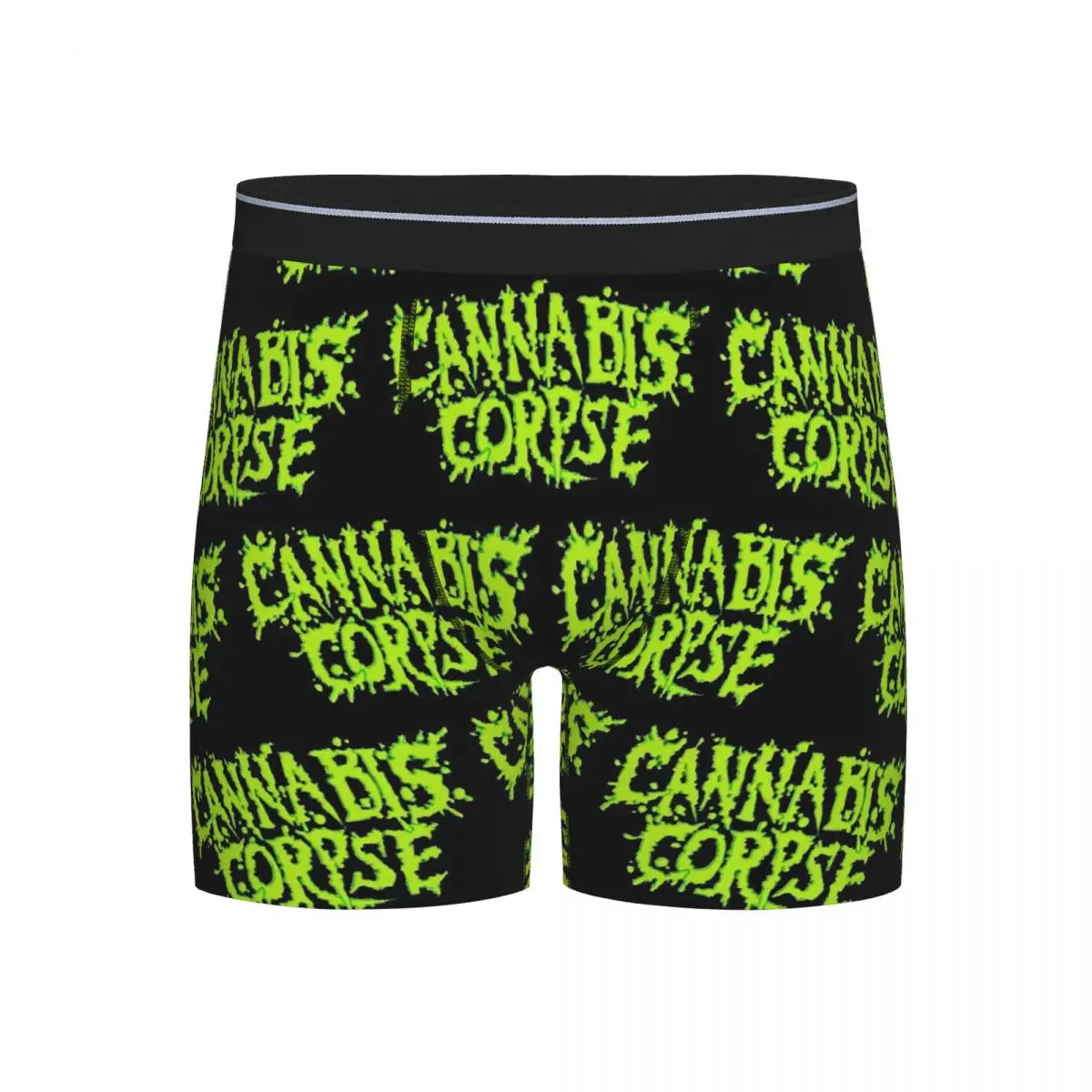 

Long Boxer Underpants Shorts Cannibal Corpse Symbol Panties Men's Ventilate Underwear for Homme Man Boyfriend Gift