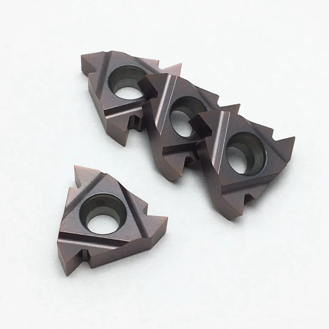 

H-W 10Pcs AG60 VP15TF Carbide Blade CNC Lathe Milling Cutter Turning Blade Machine Tool Attachment AG60 VP15TF