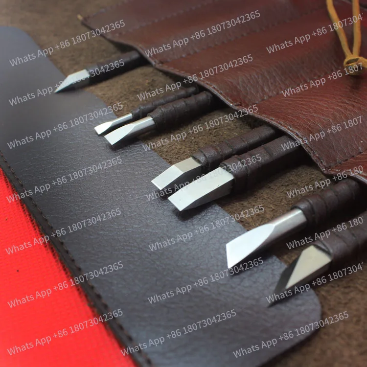 professional  Stone Carving hand Tools set, hand Stone carving knives set