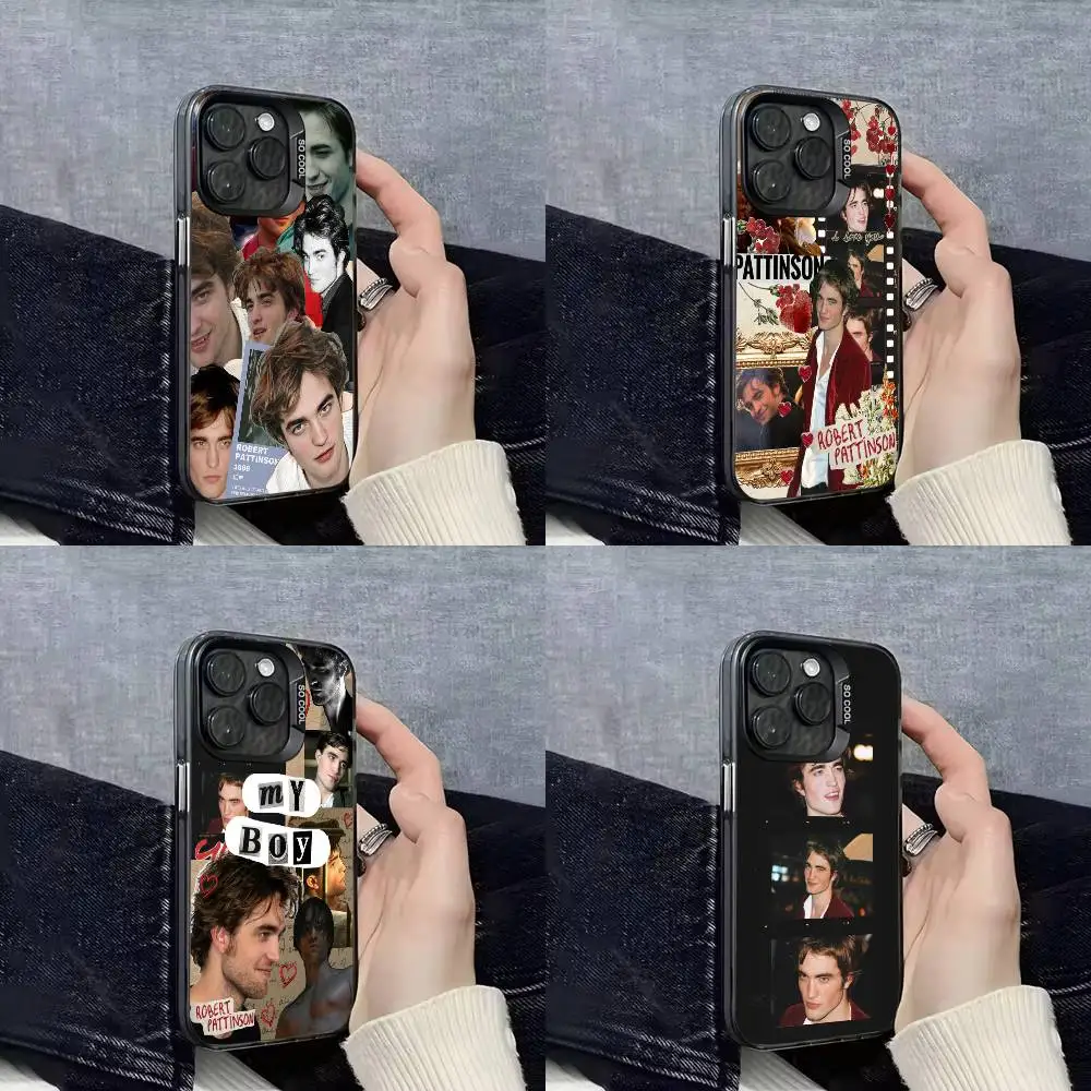 

R-Robert P-Pattinson Phone Case For iPhone 17,16,15,14,13,12,11,Pro,Max,Plus,E,Air,Mini Black IMD Cover