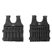 Loading Weight Vest Boxing Weight Training Workout Fitness Gym Equipment Adjustable Coat Jacket Sand without Counterweight