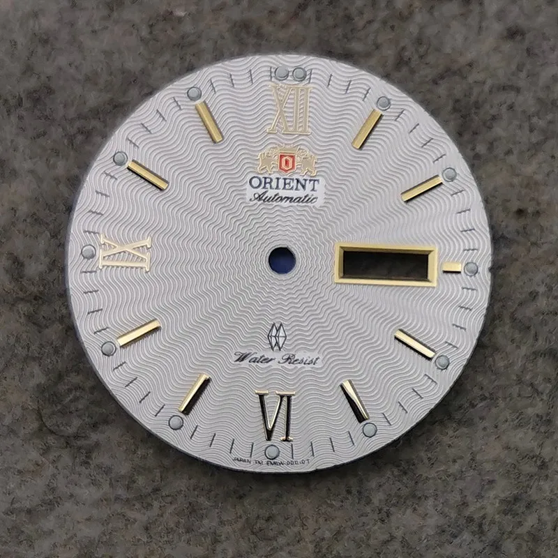 قرص ساعة 34 ملم لـ Orient 46943 46941 ملحقات تعديل ساعة الحركة أحمر أخضر أزرق
