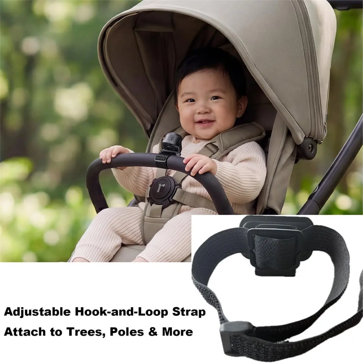 Magnetic Hat Clip Mount for Nano with N52 Magnet, 360° Rotation & 180° Tilt, Anti-Loss Tether