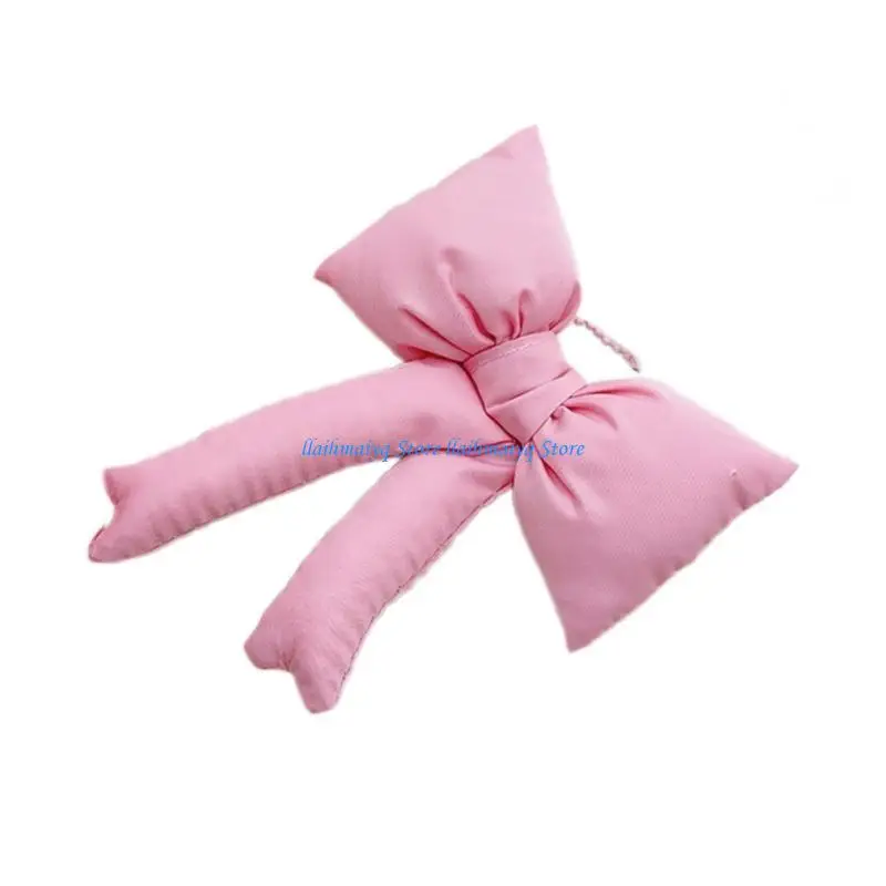 573B Small and Lightweight Butterfly Pendant keychain Soft Cotton Fabric Accessory for Bag Handbag Adding a Stylish Touch