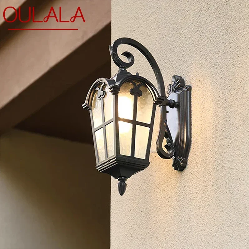 

OULALA Contemporary LED Outdoor Wall Lamps Electric Simplicity Waterproof Balcony Hallway Courtyard Villa Gate Hotel