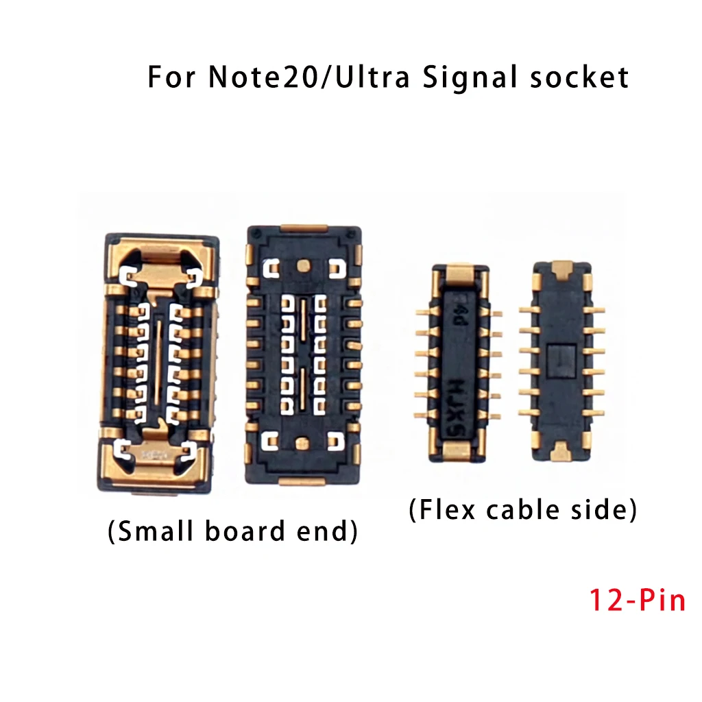 5-10PCS For Samsung Note20 Ultra Signal socket 24-Pin /12-Pin  Maintenance and replacement