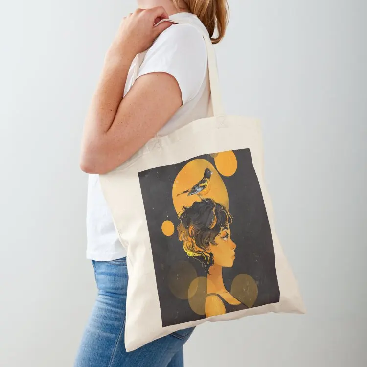 

Oriole Tote Bag cloth bag woman tote bag canvas reusable grocery bags Women's beach bags