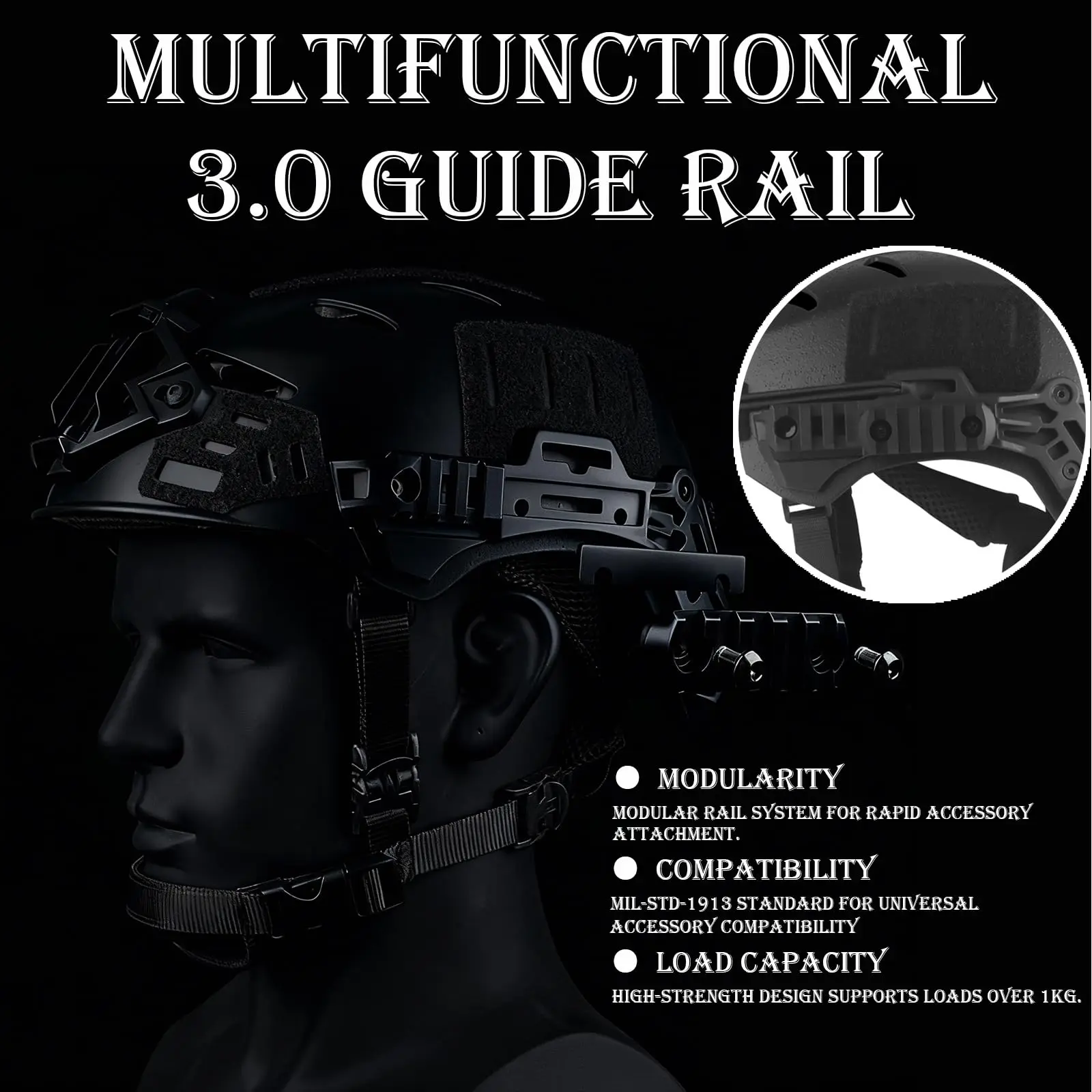 5-in-1 Tactical Bump Helmet Set Airsoft Paintball TW3.0 Helmet Kit With Communication Headset Helmet Light for Training Cosplay