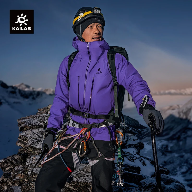 KAILAS Mont X-PRO 40D 3L GTX PRO Rainstorm Waterproof Outdoor Professional Mountaineering HardShell Jacket With RECCO KG2611102