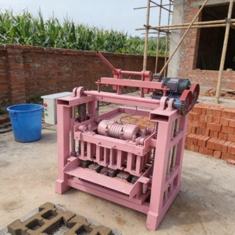

Semi Automatic Interlocking Brick Machine Ideal for Low Cost Housing Construction