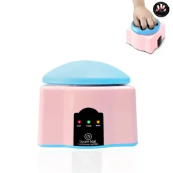 110V-220V Upgraded Steam Nail Polish Remover Machine Steamer with Color Cuticle Pusher Spoon Tools for Nail Gel Polish Removal