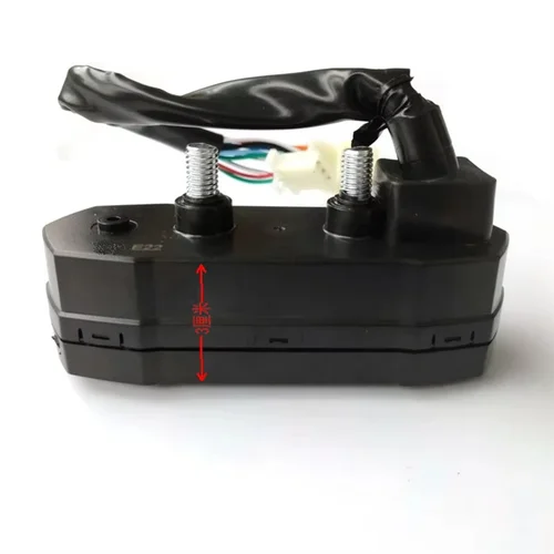 Imagen 2 del producto Velocímetro LCD Universal para motocicleta, Mini medidor de velocidad ajustable eléctrico Digital, odómetro, medidor de aceite modificado