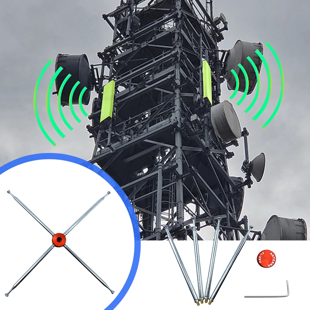 Extensor de antena de chapéu capacitivo, extensão de comprimento de antena para jpc12 pac12 para pac12 jpc12, acessório de telecomunicações