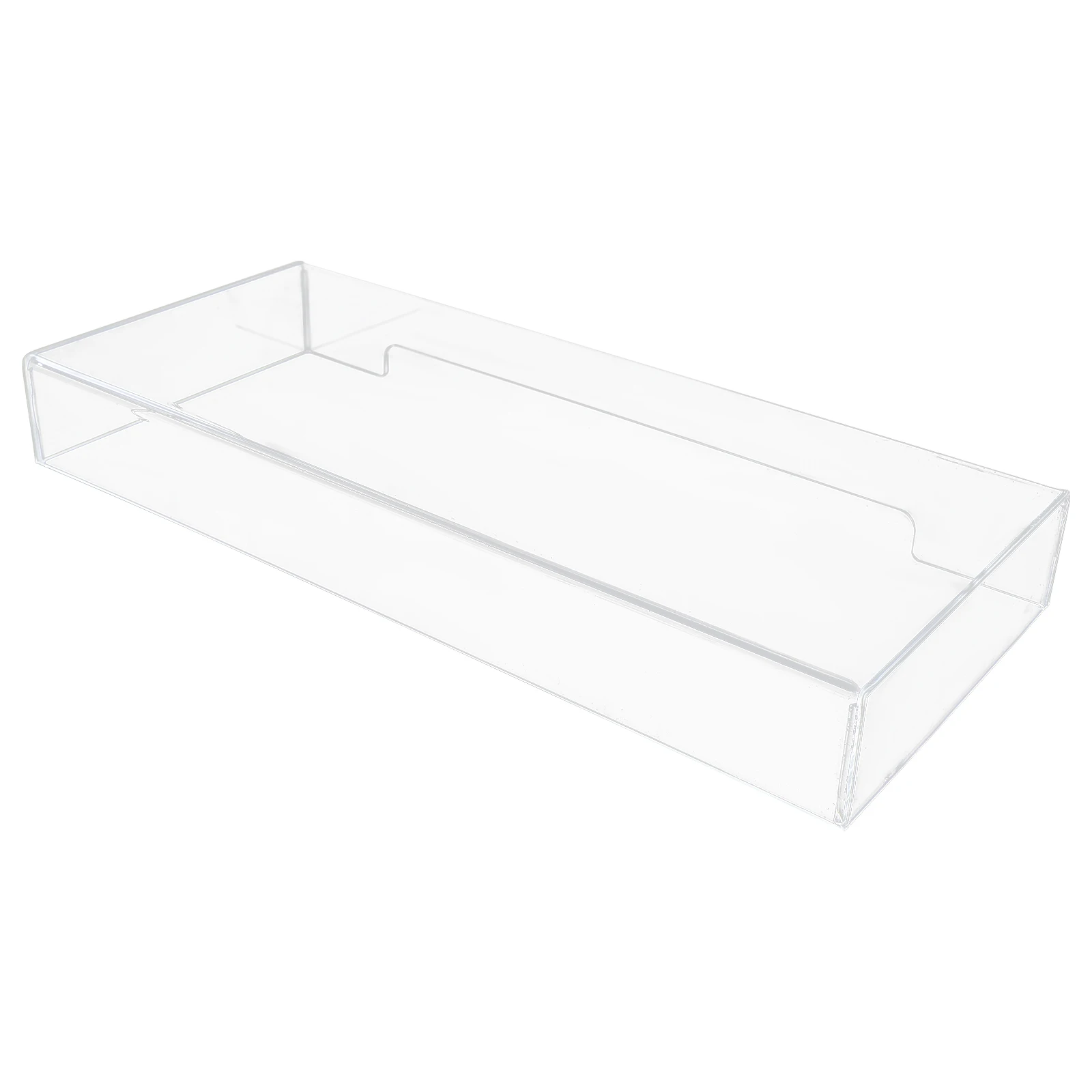 

Clear Acrylic Keyboard Protector 490x203x60mm Waterproof Dustproof Universal Cover Keyboard Protective Case Transparent